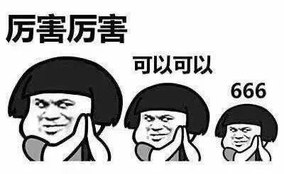 厲害厲害，可以可以，666