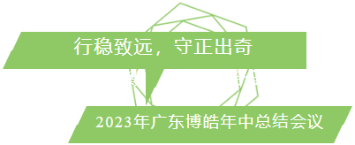 行穩(wěn)致遠，守正出奇！2023年廣東博皓年中總結會議