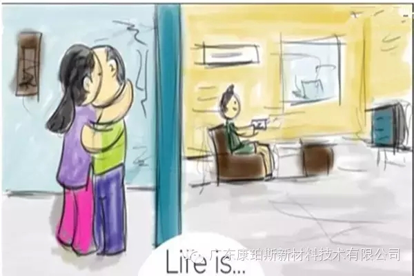 人生就是。。。 就算孩子在家，還是忍不住與40歲的另一半偷偷親一口