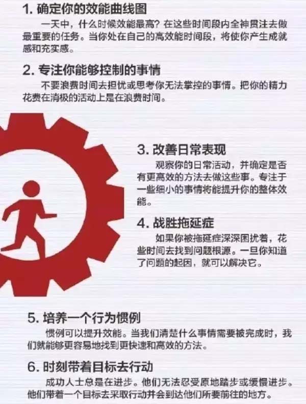 50個方法助你管理時間，過好每一天-1